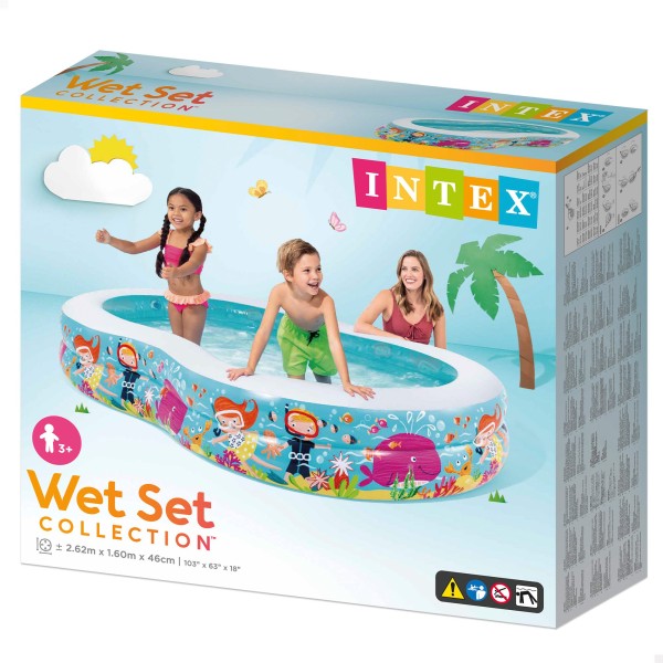 Piscina retangular infantil Intex | Piscinas infláveis