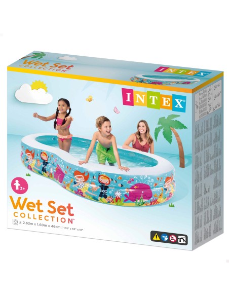 Piscina retangular infantil Intex | Piscinas infláveis
