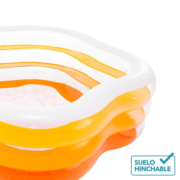 Piscina insuflável Intex Summer Colors forma de estrela | Distria