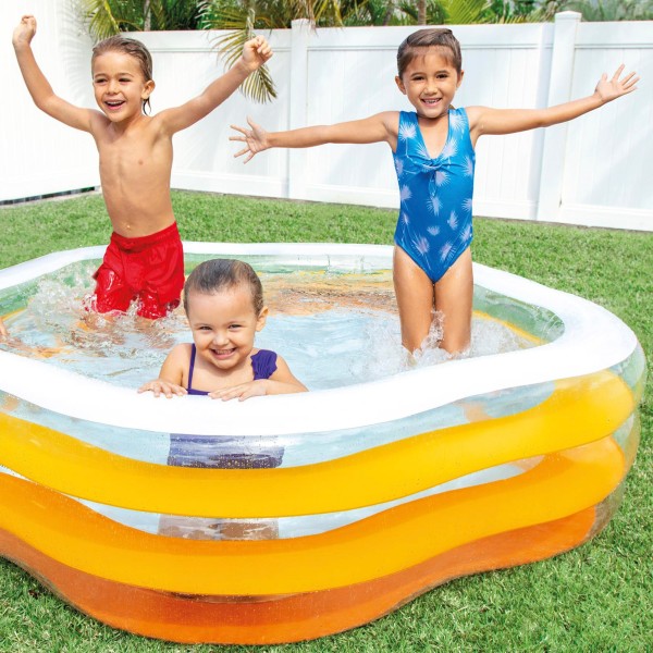 Piscina insuflável Intex Summer Colors forma de estrela | Distria