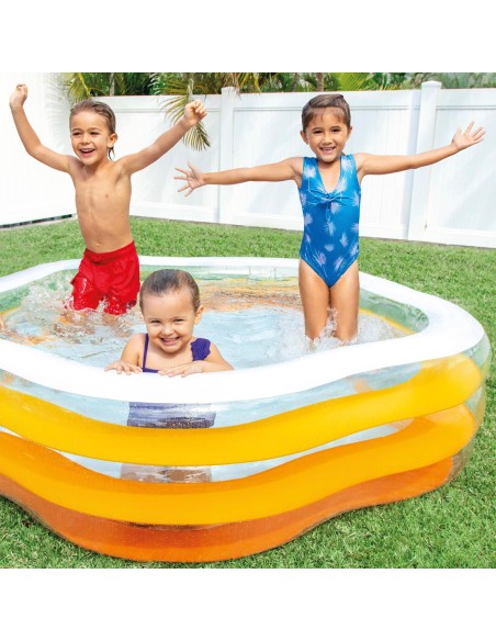 Piscina insuflável Intex Summer Colors forma de estrela | Distria
