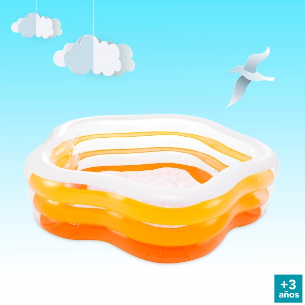 Piscina insuflável Intex Summer Colors forma de estrela | Distria