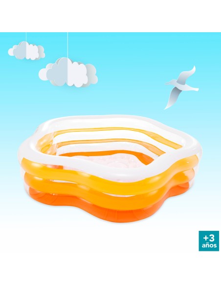 Piscina insuflável Intex Summer Colors forma de estrela | Distria