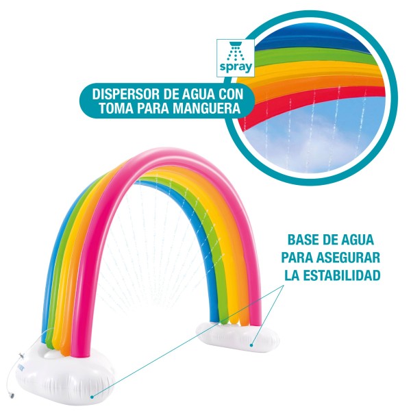 Arco-íris insuflável gigante | Distria