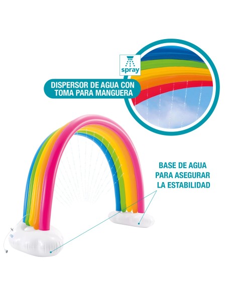 Arco-íris insuflável gigante | Distria