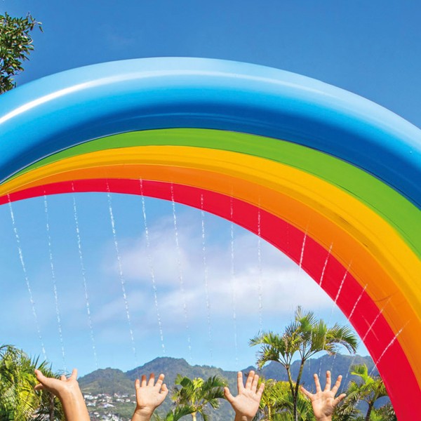 Arco-íris insuflável gigante | Distria