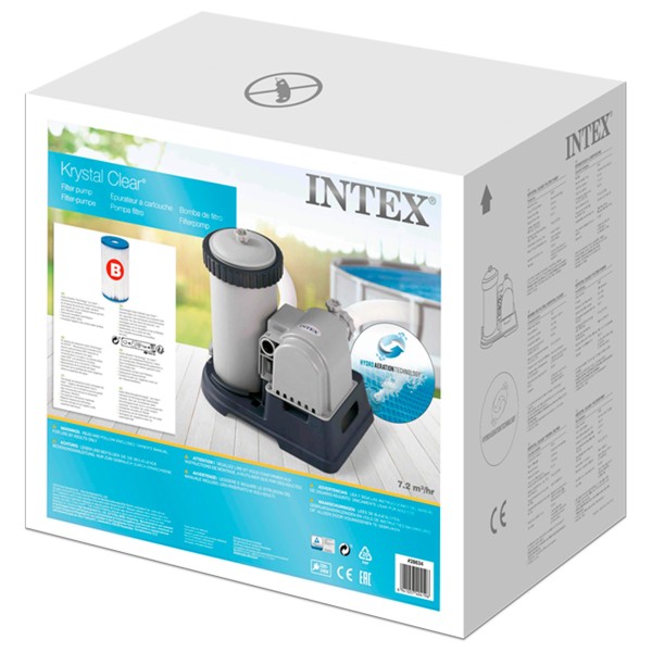 Bomba de cartucho Intex 9.463 L-Hora | Distria