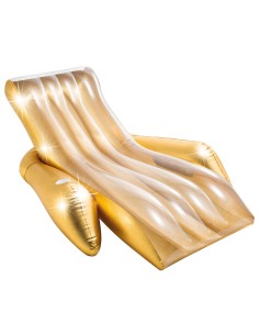 Assento Insuflável INTEX Cor Ouro com Posa-copos - Distria