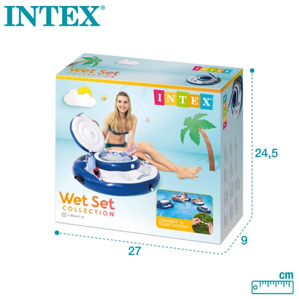 Arca insuflável Intex Mega Chill | Acessórios insufláveis para o verão