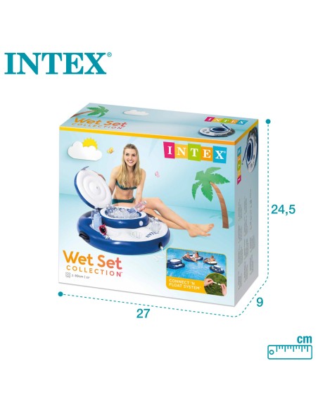 Arca insuflável Intex Mega Chill | Acessórios insufláveis para o verão