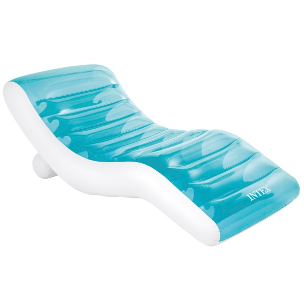 Espreguiçadeira inflável azul INTEX | Distria