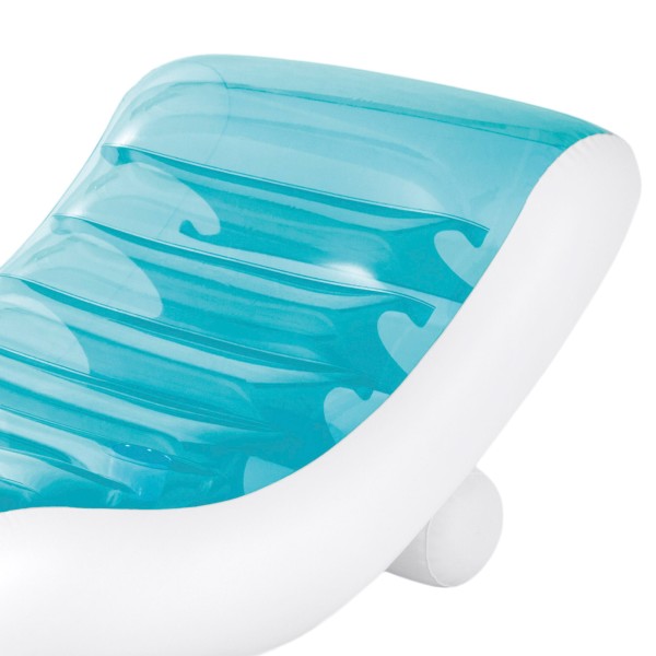 Espreguiçadeira inflável azul INTEX | Distria