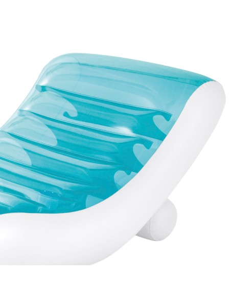 Espreguiçadeira inflável azul INTEX | Distria