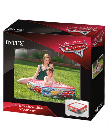 Piscina insuflável Intex com licença CARS | Distria