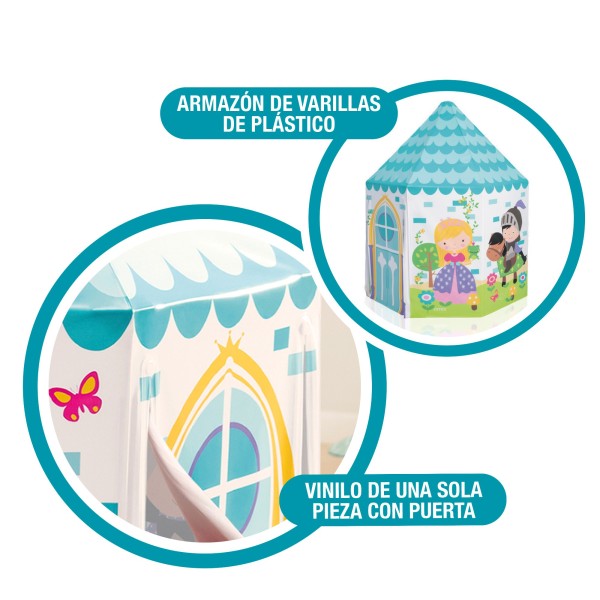 Castelo infantil de tecido para crianças INTEX | BrinquedosOnline.pt