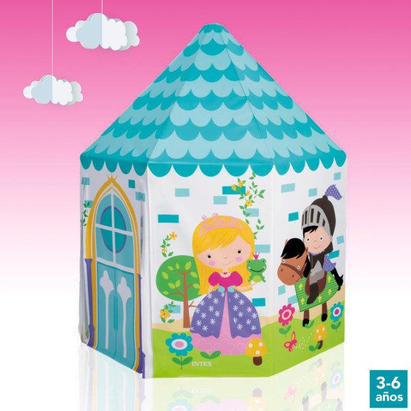 Castelo infantil de tecido para crianças INTEX | BrinquedosOnline.pt