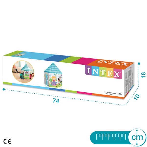 Castelo infantil de tecido para crianças INTEX | BrinquedosOnline.pt