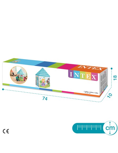 Castelo infantil de tecido para crianças INTEX | BrinquedosOnline.pt