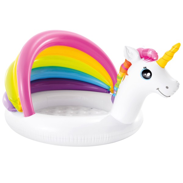 Piscina Unicorn guarda-sol INTEX- Piscinas Infantis | Distria