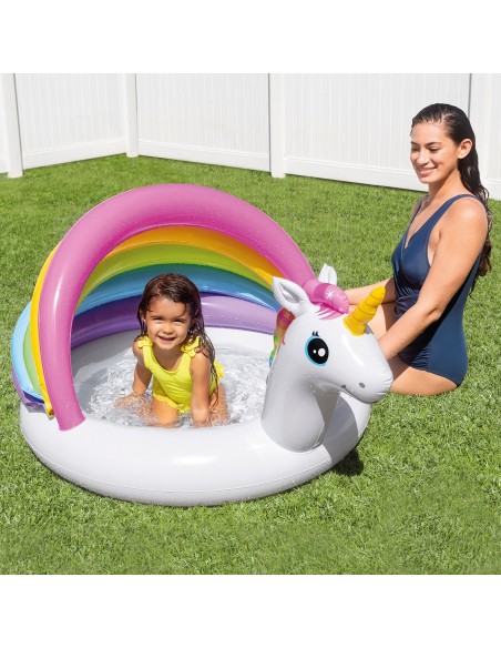 Piscina Unicorn guarda-sol INTEX- Piscinas Infantis | Distria