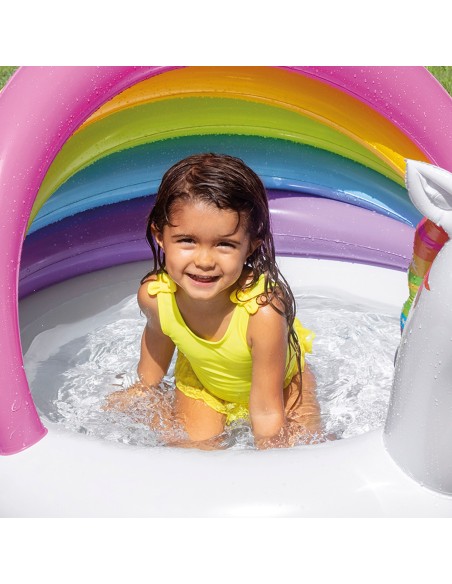 Piscina Unicorn guarda-sol INTEX- Piscinas Infantis | Distria