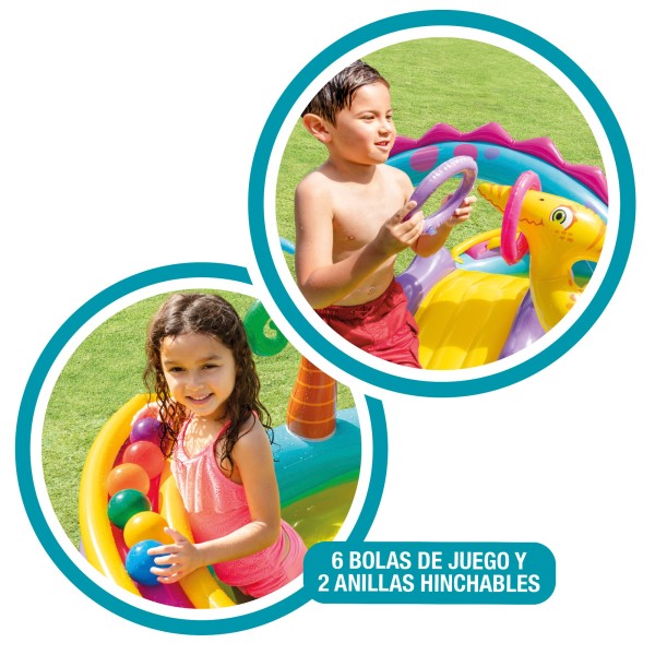 Centros de jogos aquático Dinoland - Intex