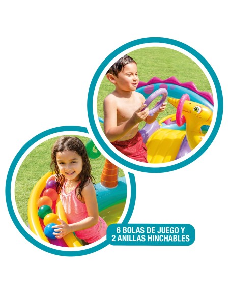 Centros de jogos aquático Dinoland - Intex