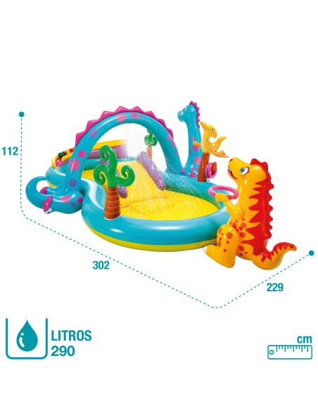 Centros de jogos aquático Dinoland - Intex