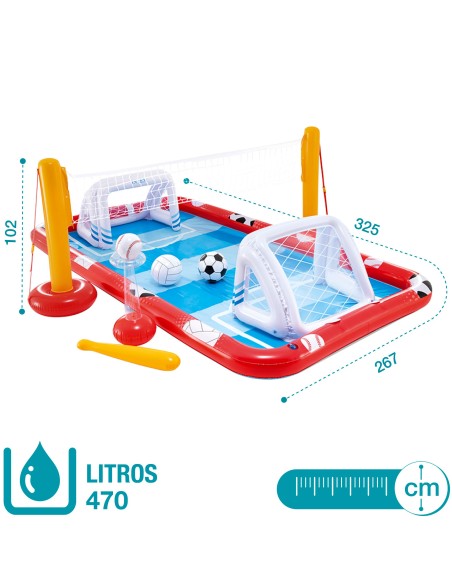 Centro de jogos aquático inflável INTEX esportivo | Distria