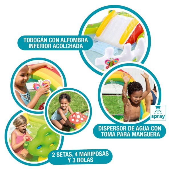 Centro de jogos aquáticos jardim INTEX | Distria