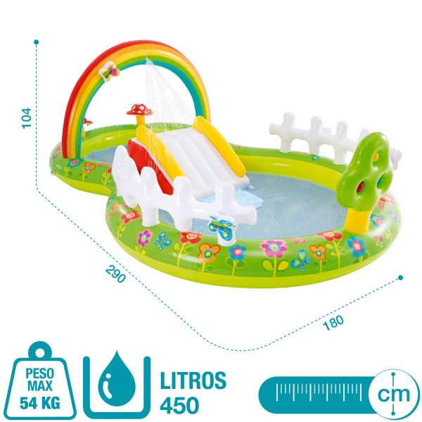 Centro de jogos aquáticos jardim INTEX | Distria
