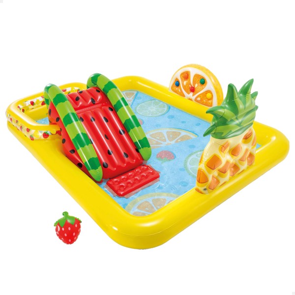 Centro de Jogos INTEX Escorrega, Piscina e Pulverizador - Distria