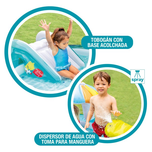 Centro de Jogos Aquáticos INTEX Crocodilo - Distria
