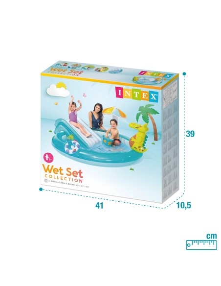 Centro de Jogos Aquáticos INTEX Crocodilo - Distria