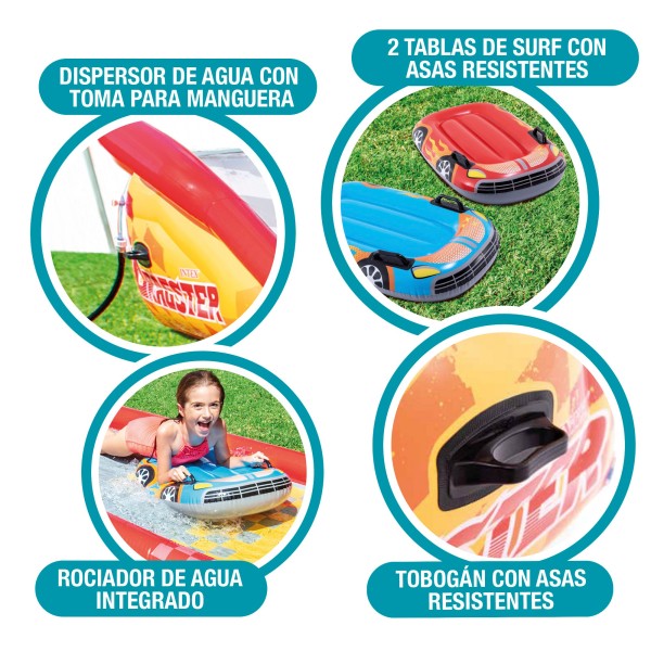 Pista deslizante racing fun INTEX | Distria