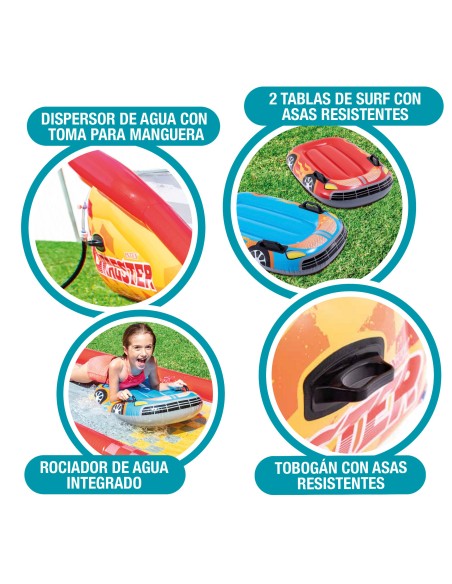Pista deslizante racing fun INTEX | Distria