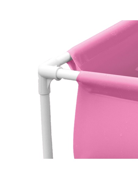 Piscina Mini Frame pequena desmontável rosa INTEX | Distria
