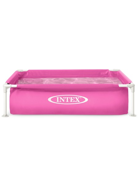 Piscina Mini Frame pequena desmontável rosa INTEX | Distria