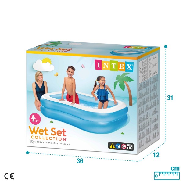 Piscina familiar insuflável INTEX | Distria