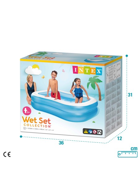 Piscina familiar insuflável INTEX | Distria