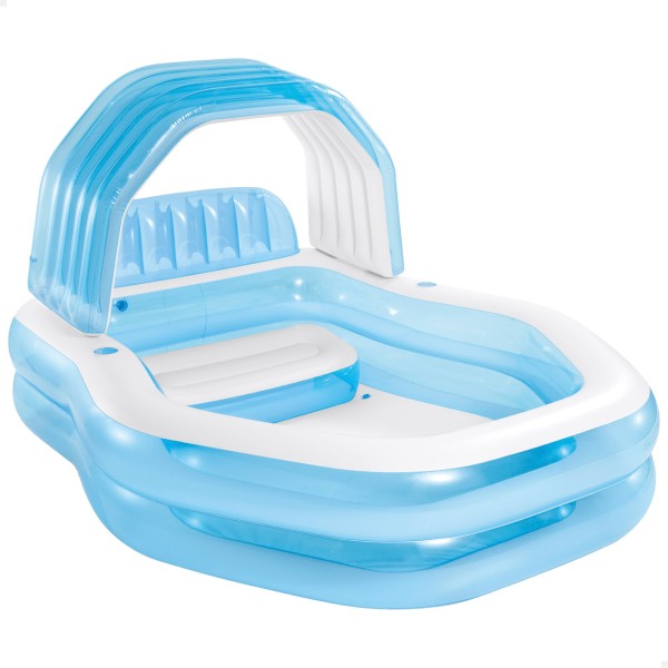 Piscina infantil inflável com toldo INTEX | Distria
