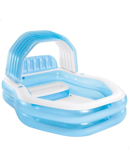 Piscina infantil inflável com toldo INTEX | Distria