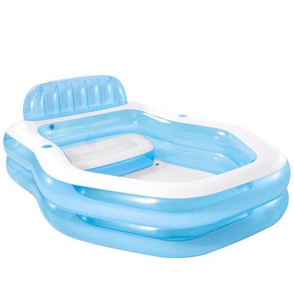 Piscina infantil inflável com toldo INTEX | Distria