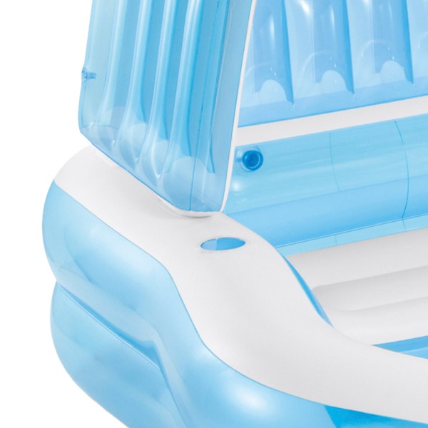 Piscina infantil inflável com toldo INTEX | Distria