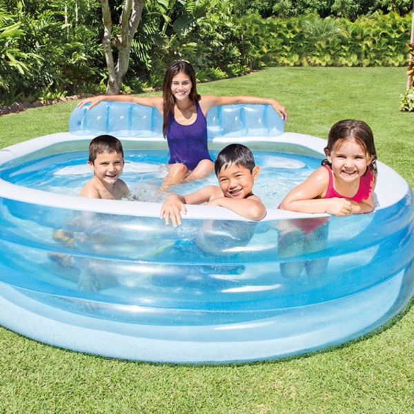 Piscina insuflável Intex com sofá incluído | Distria