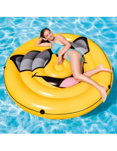 Colchão insuflável Intex redondo emoticon | Intex 2