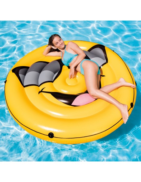 Colchão insuflável Intex redondo emoticon | Intex