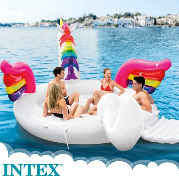Unicórnio Insuflável Gigante INTEX | Comprar Unicórnio Insuflável