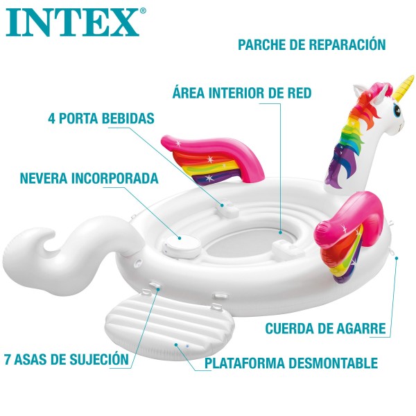 Unicórnio Insuflável Gigante INTEX | Comprar Unicórnio Insuflável