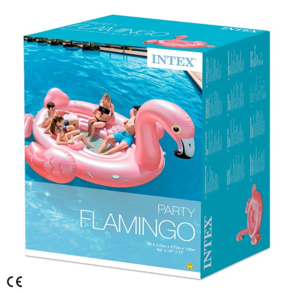Flamingo Insuflável Gigante INTEX - Ao melhor preço